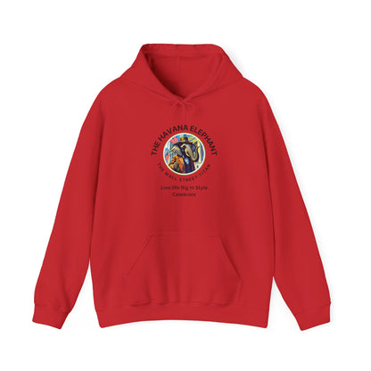 Sweatshirt -  Heavy Blend Hooded  - Havana Elephant -The Wall Street Titan