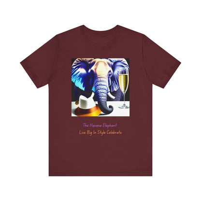 Havana Elephant Unisex Jersey Short Sleeve Tee