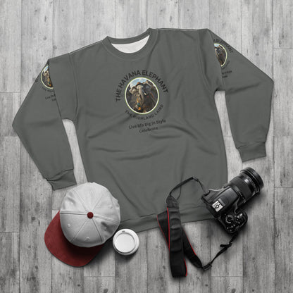 Sweatshirt (AOP) - Unisex - The Havana Elephant - The Highland Laird