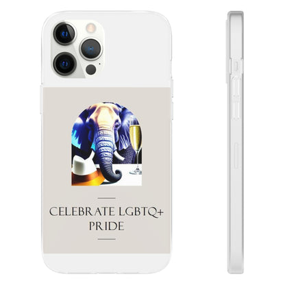 Iphone Elephant themed Flexi Case