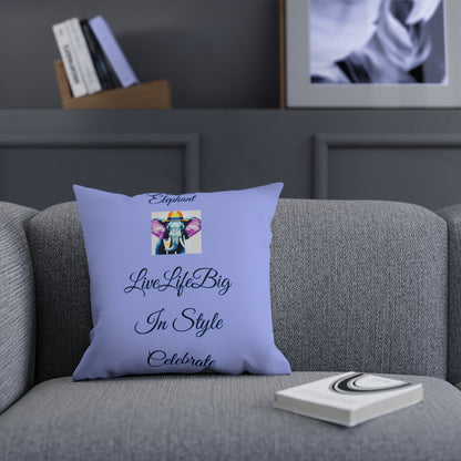 Custom Stylish Havana Elephant Cushion  - Live the Mottoo!