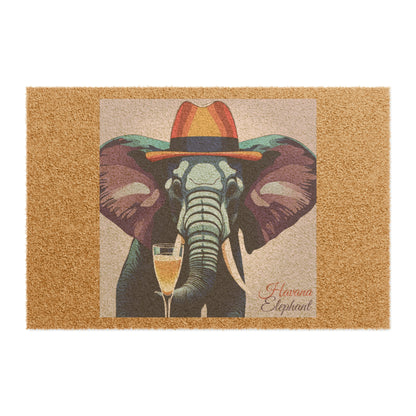 Funky Elephant themed Doormat