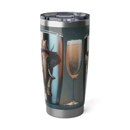 A Vagabond 20oz Tumbler - Havana Themed with Motto