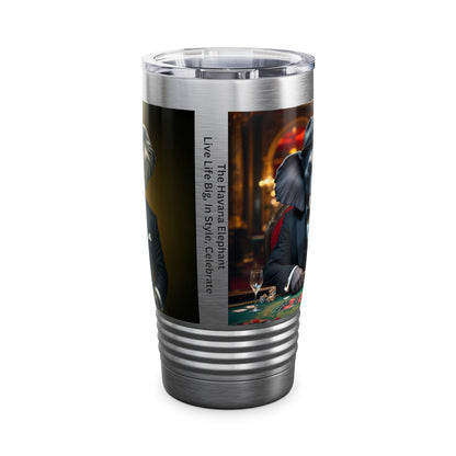 Ringneck Tumbler, 20oz - Classic Havana Elephant - The Gentlemen & The High Roller