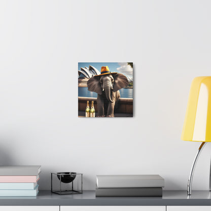 Canvas Gallery Wrap - The Havana Elephant - The Sydney Socialite