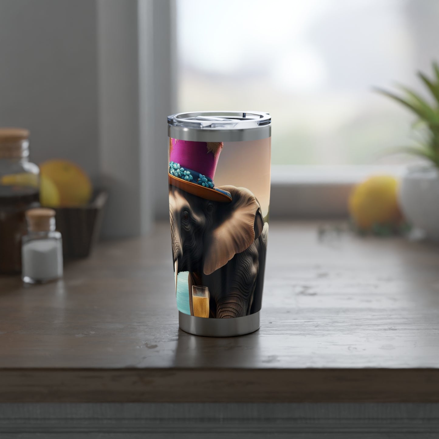 Havana Elephant in Rio branded - Vagabond 20oz Tumbler