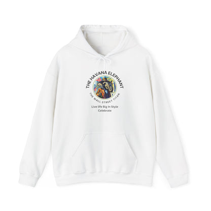Sweatshirt -  Heavy Blend Hooded  - Havana Elephant -The Wall Street Titan