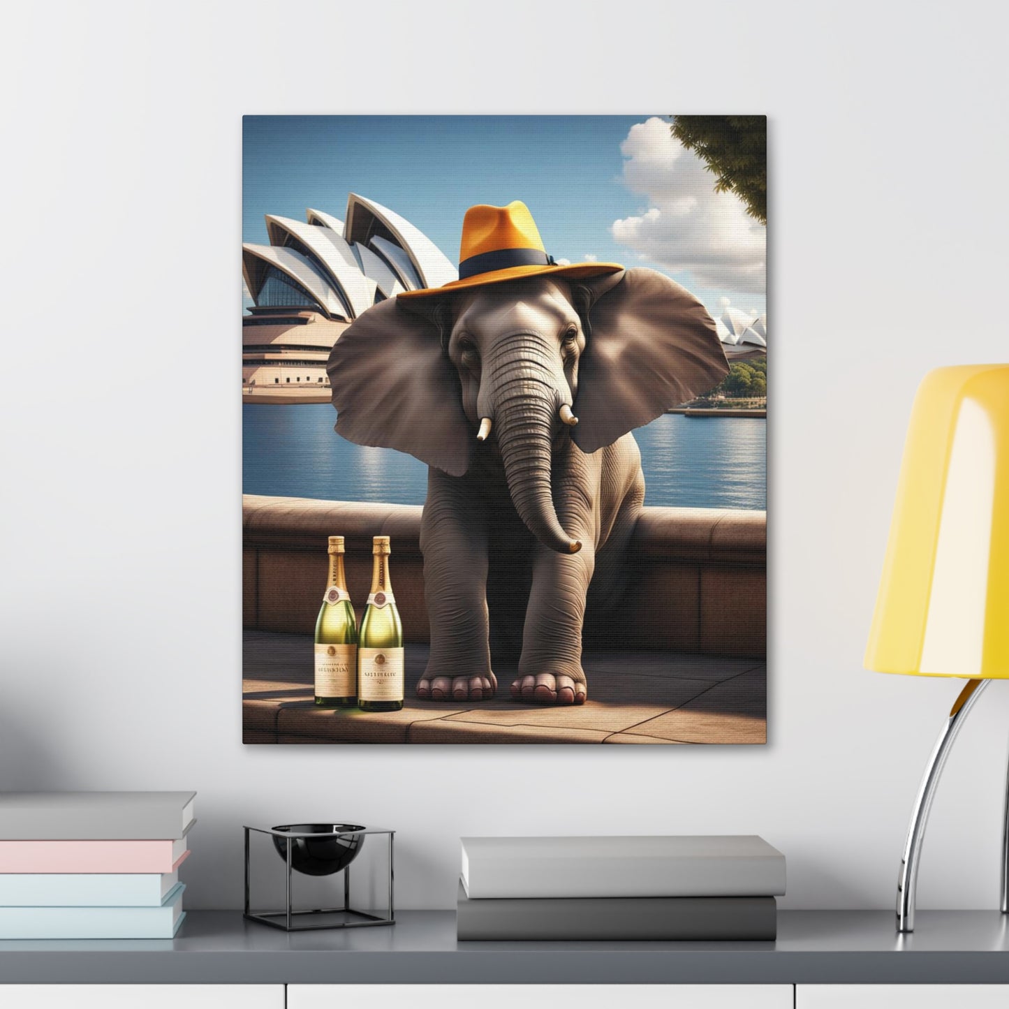Canvas Gallery Wrap - The Havana Elephant - The Sydney Socialite