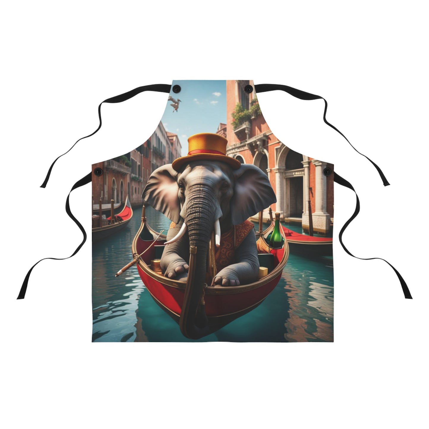 Havana Elephant in Venice - Apron (AOP)