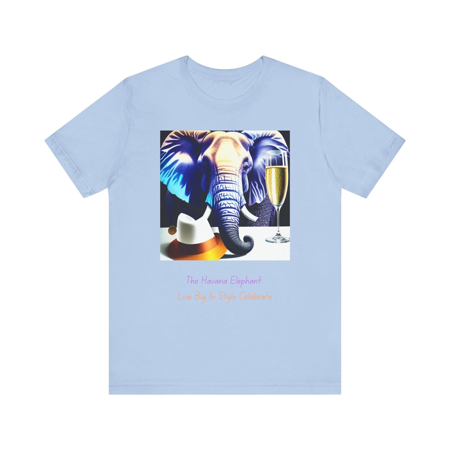 Havana Elephant Unisex Jersey Short Sleeve Tee