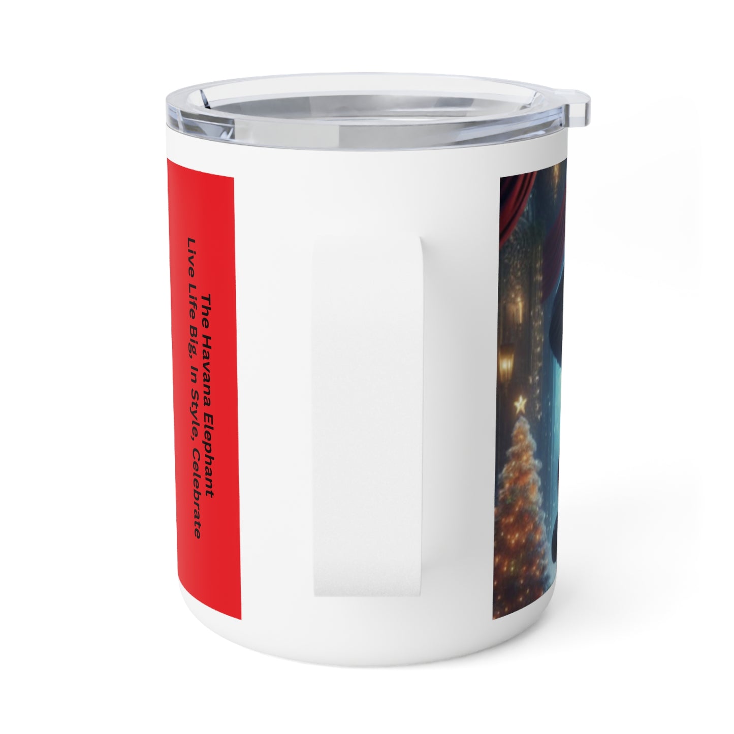 Insulated Coffee Mug, 10oz - Havana Family Xmas Table