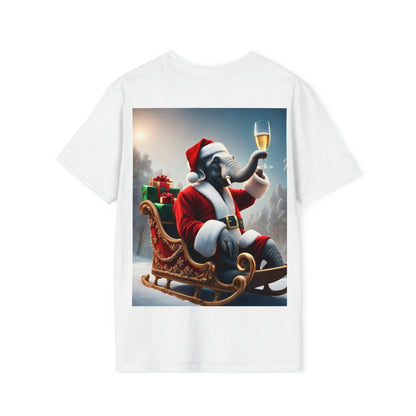 Christmas Havana Elephant  - Unisex Softstyle T-Shirt