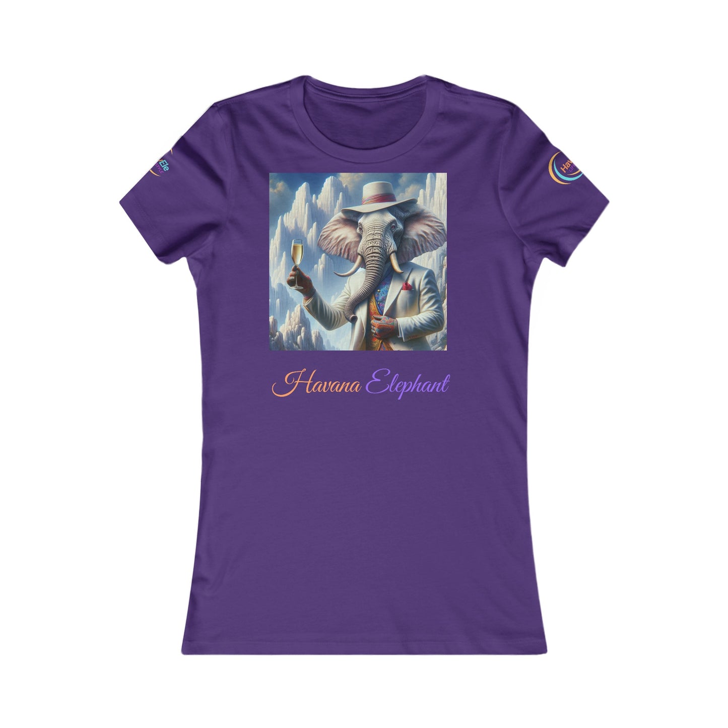 Havana Elephant Women's colorful Favorite Tee