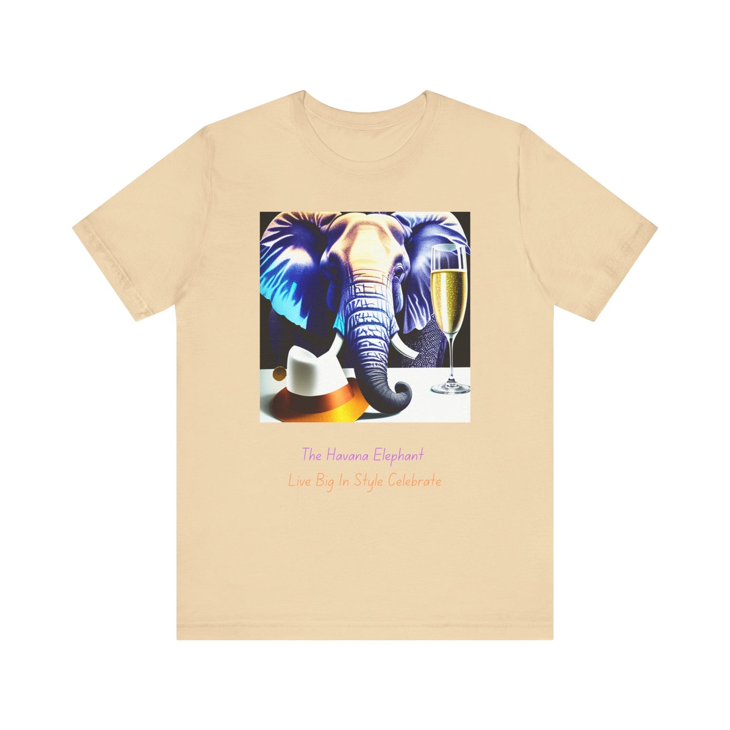 Havana Elephant Unisex Jersey Short Sleeve Tee