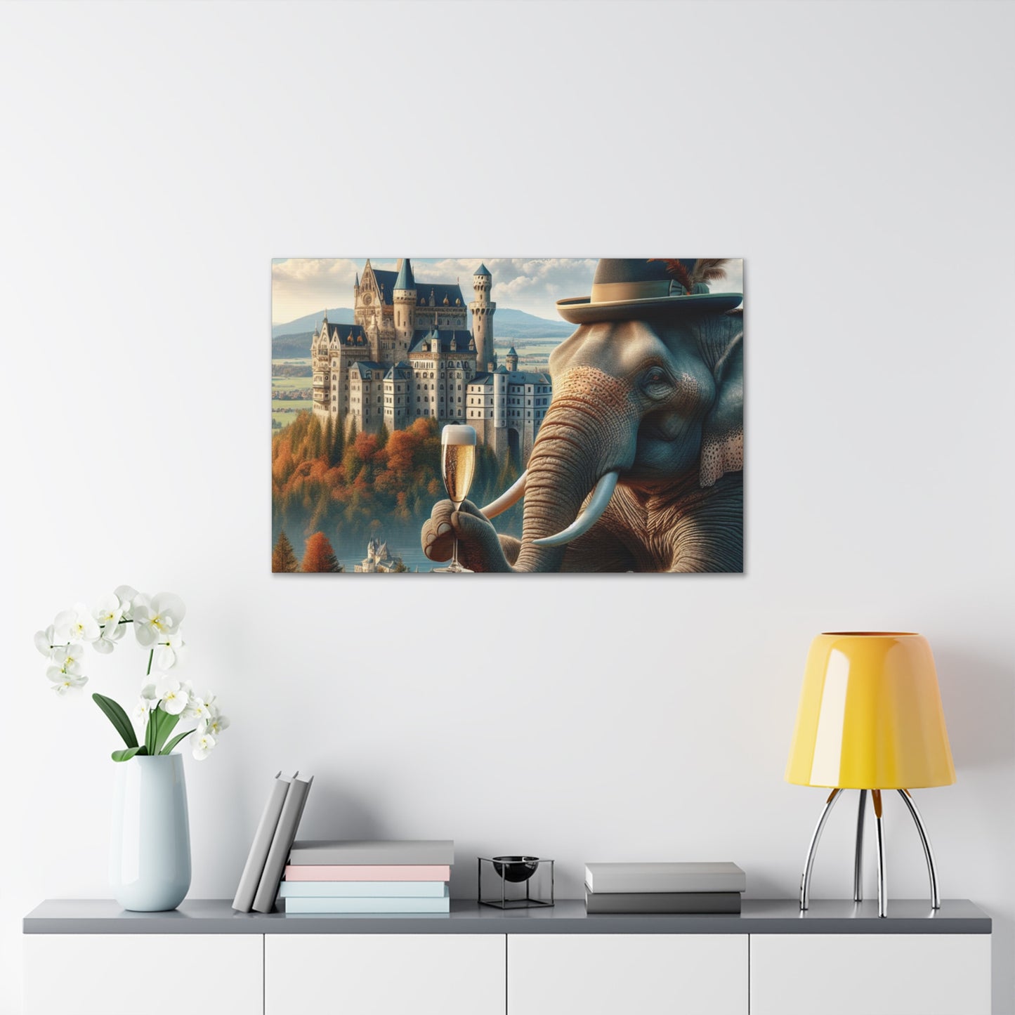 Havana Elephant  - Canvas Gallery Wrap - Havana Elephant -The Bavarian Baron