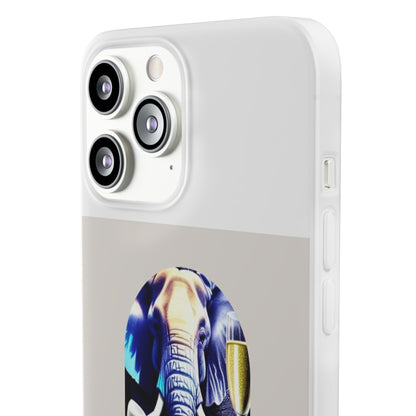 Iphone Elephant themed Flexi Case