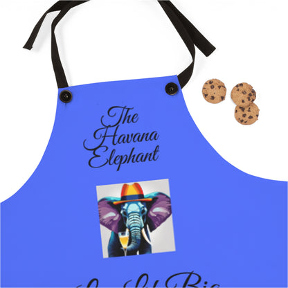 Stunning Havana Elephant themed Apron (AOP) - Live Life Big !