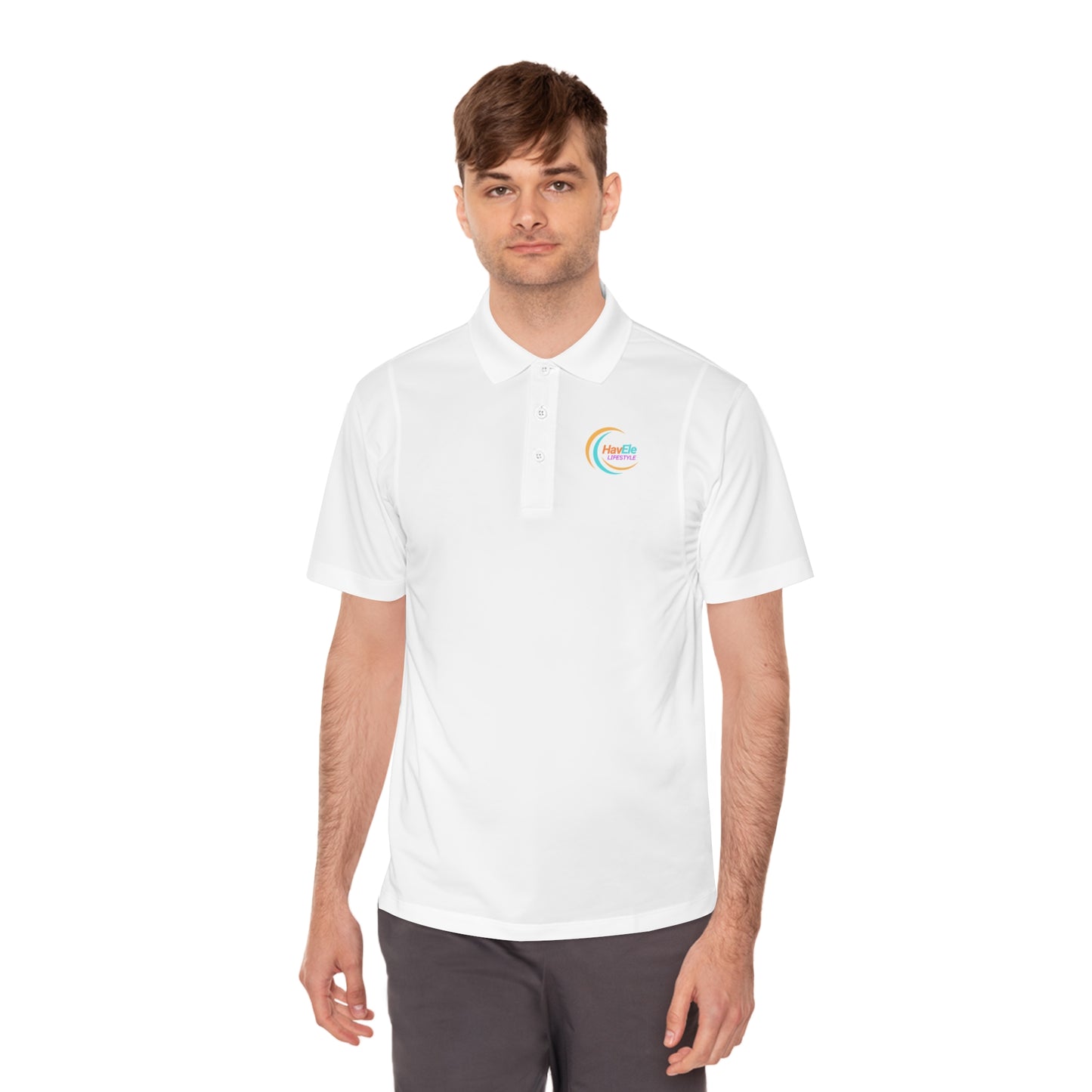 Sport Polo Shirt - Mens - Elegantly branded with the Havana Elephant logo