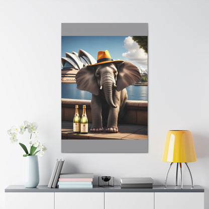 Canvas Gallery Wrap - The Havana Elephant - The Sydney Socialite