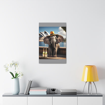 Canvas Gallery Wrap - The Havana Elephant - The Sydney Socialite