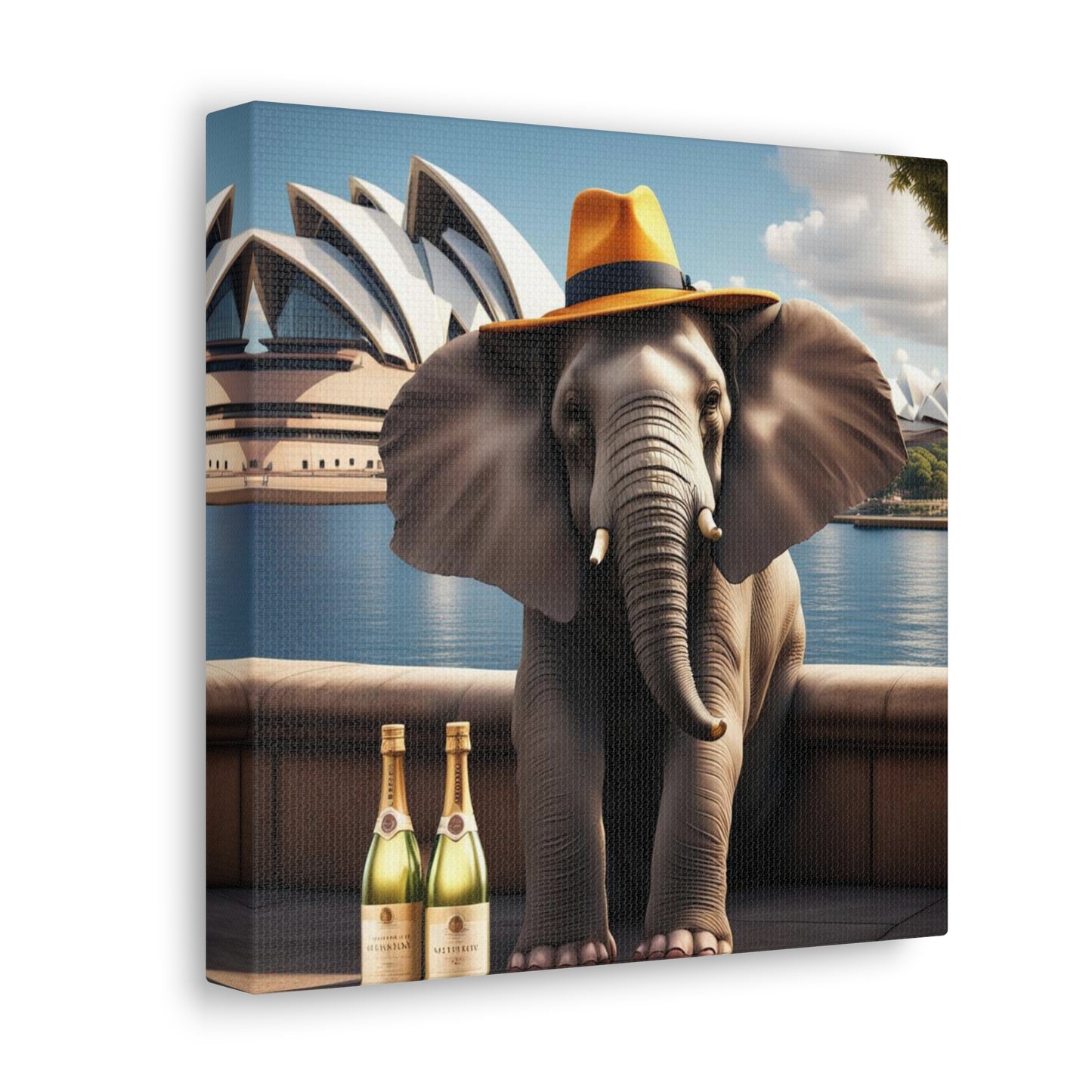 Canvas Gallery Wrap - The Havana Elephant - The Sydney Socialite
