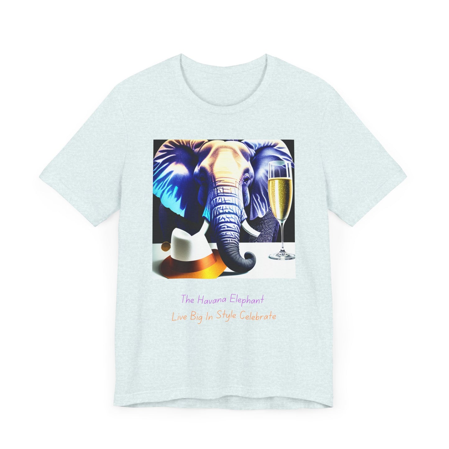 Havana Elephant Unisex Jersey Short Sleeve Tee