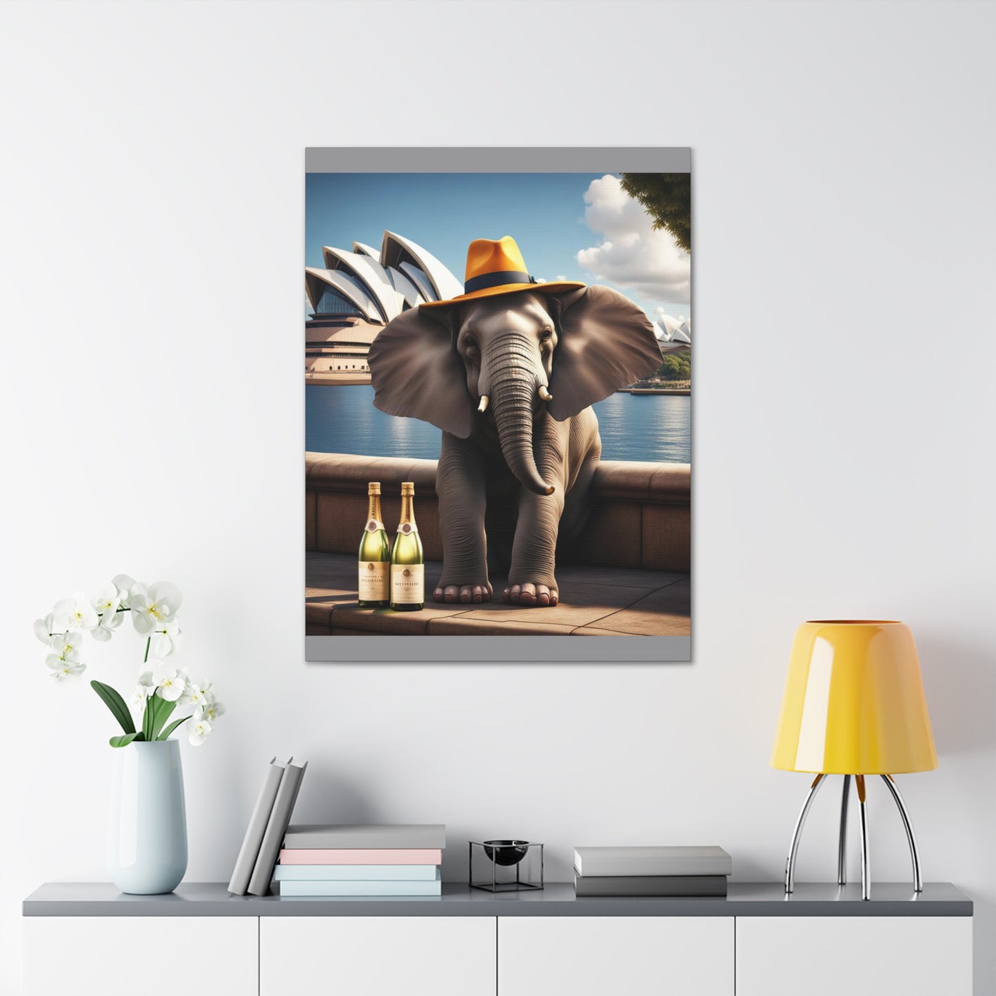 Canvas Gallery Wrap - The Havana Elephant - The Sydney Socialite