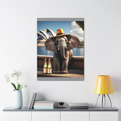 Canvas Gallery Wrap - The Havana Elephant - The Sydney Socialite