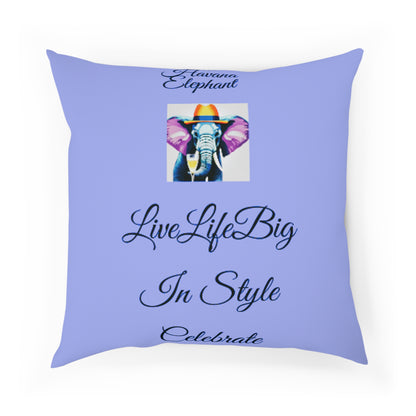 Custom Stylish Havana Elephant Cushion  - Live the Mottoo!