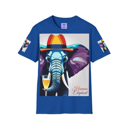 T-Shirt  - Unisex Softstyle - The colorful Havana Elephant Brand