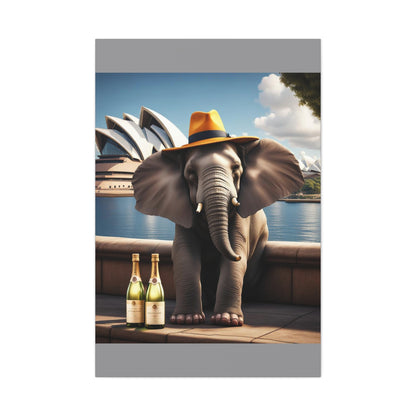 Canvas Gallery Wrap - The Havana Elephant - The Sydney Socialite