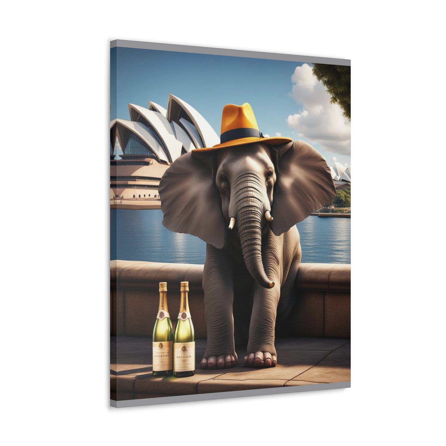 Canvas Gallery Wrap - The Havana Elephant - The Sydney Socialite