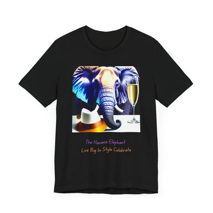 Havana Elephant Unisex Jersey Short Sleeve Tee