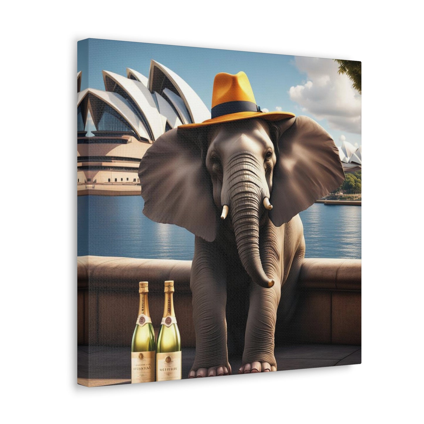 Canvas Gallery Wrap - The Havana Elephant - The Sydney Socialite