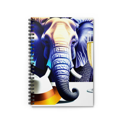 Havana Elephant Spiral Notebook - Ruled Line