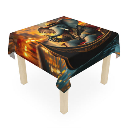 Tablecloth -Havana Elephant - The Venetian Voyager