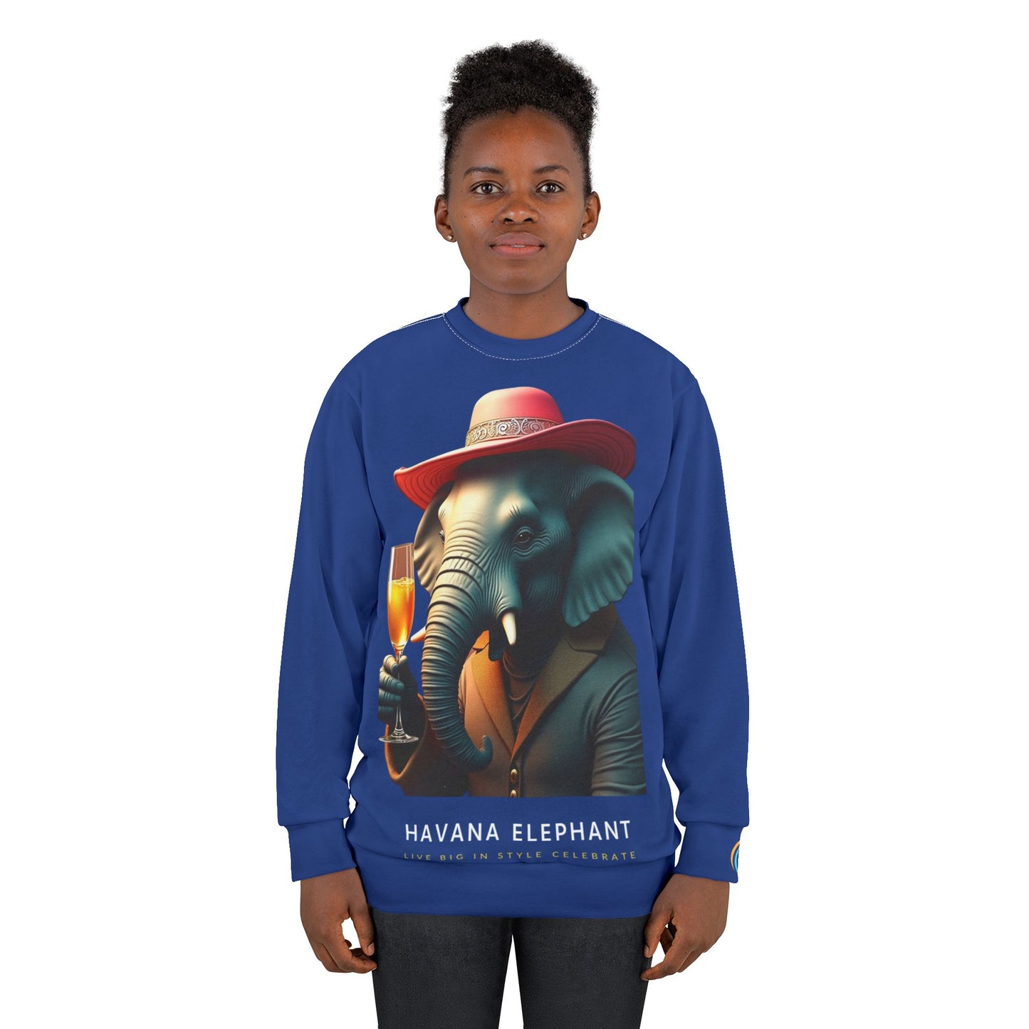 Elephant Life Big in Style Celebrate Unisex Sweatshirt