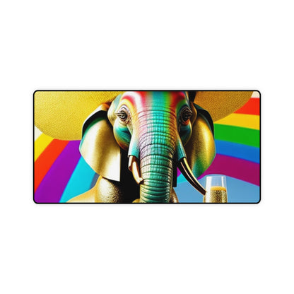 Rainbow Havana Elephant Desk Mats
