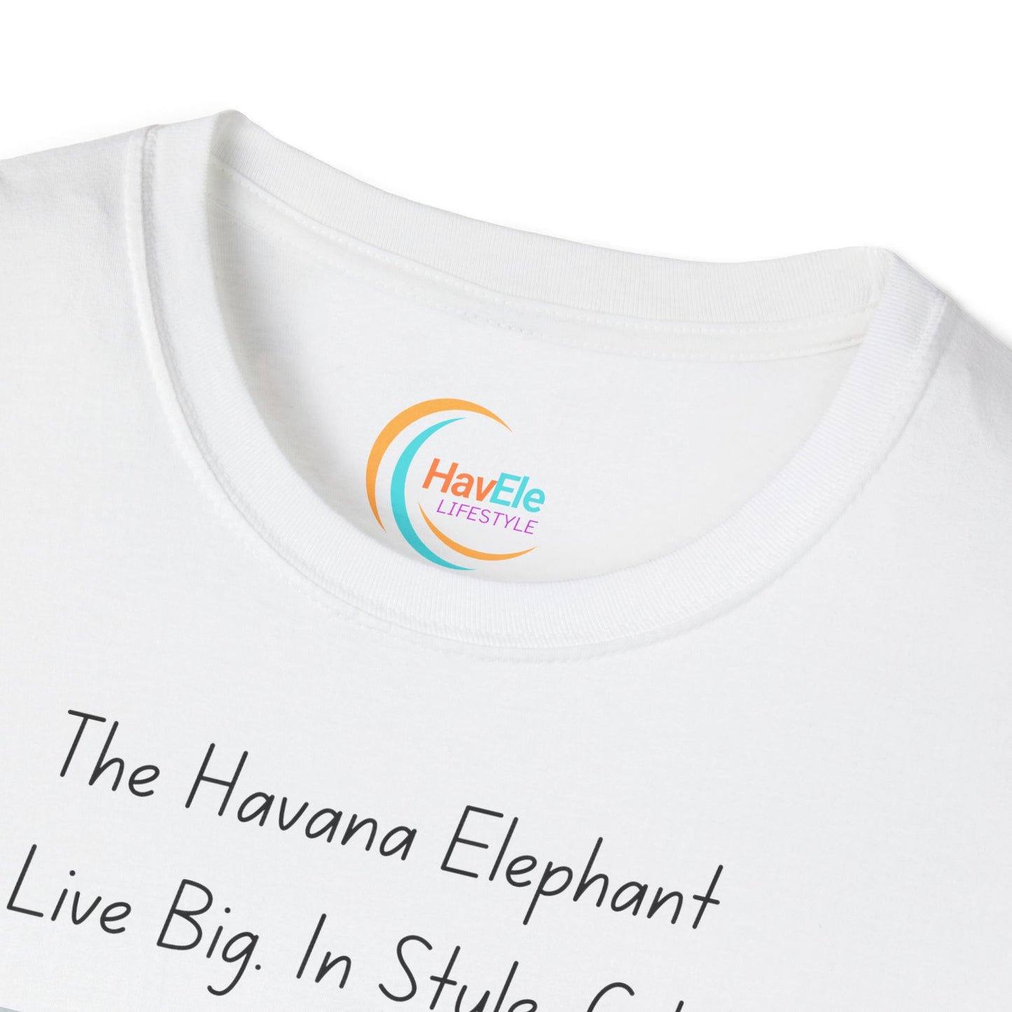 Havana in Paris  Tee - Unisex Softstyle - The Havana Elephant Brand