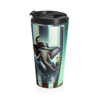 Stainless Steel Travel Mug - The Havana Elephant Brand