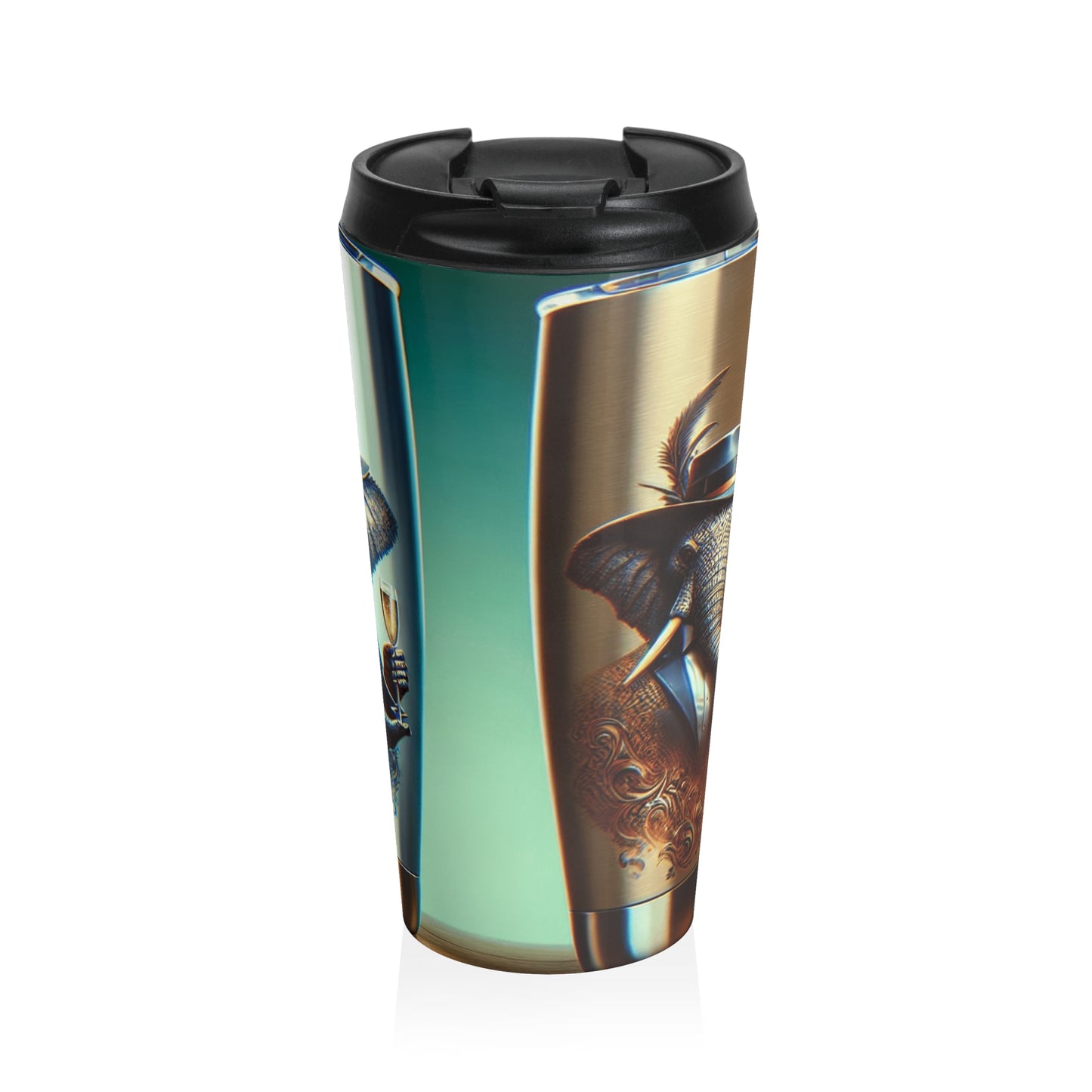 Stainless Steel Travel Mug - The Havana Elephant Brand