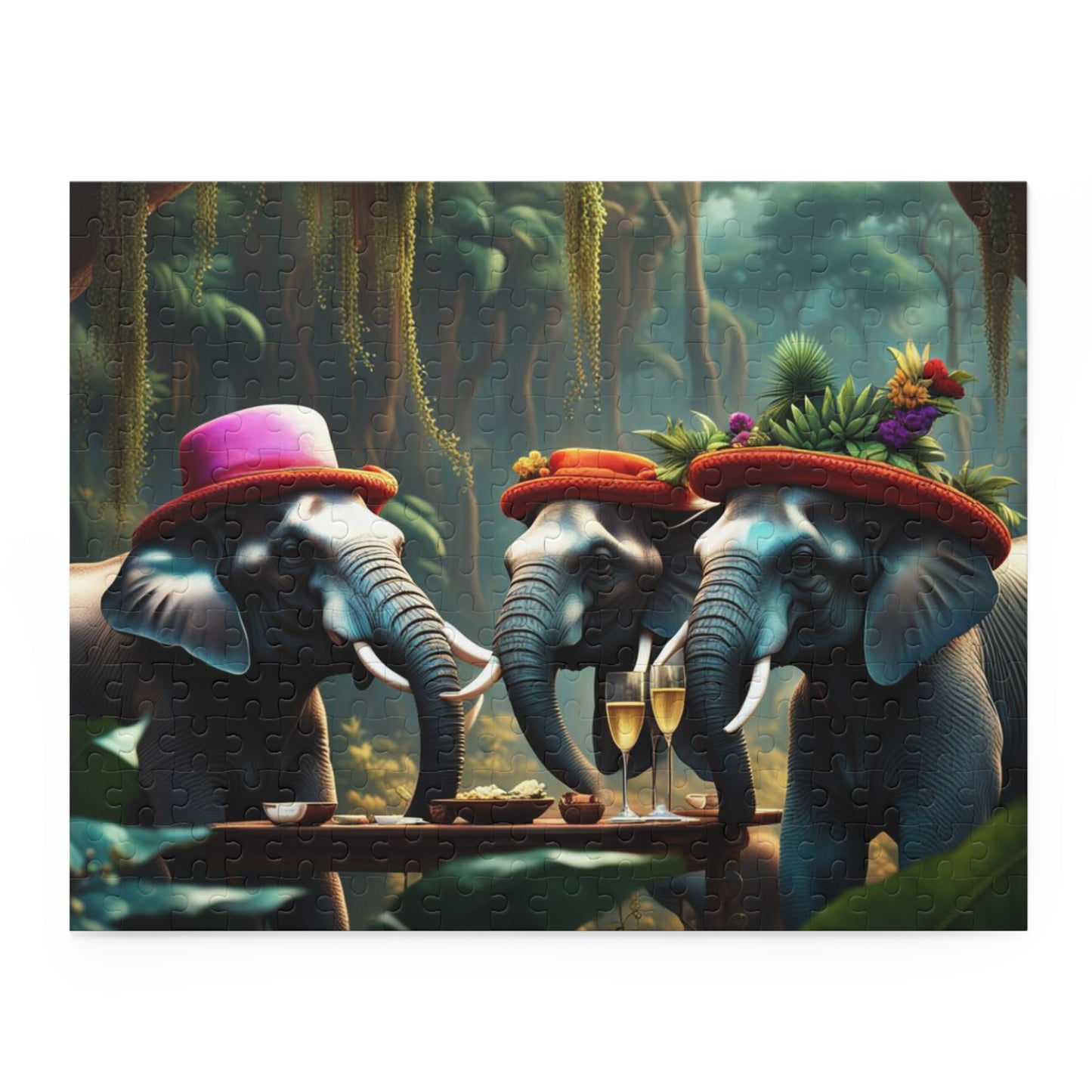Puzzle (252 - Piece) - Havana Elephant