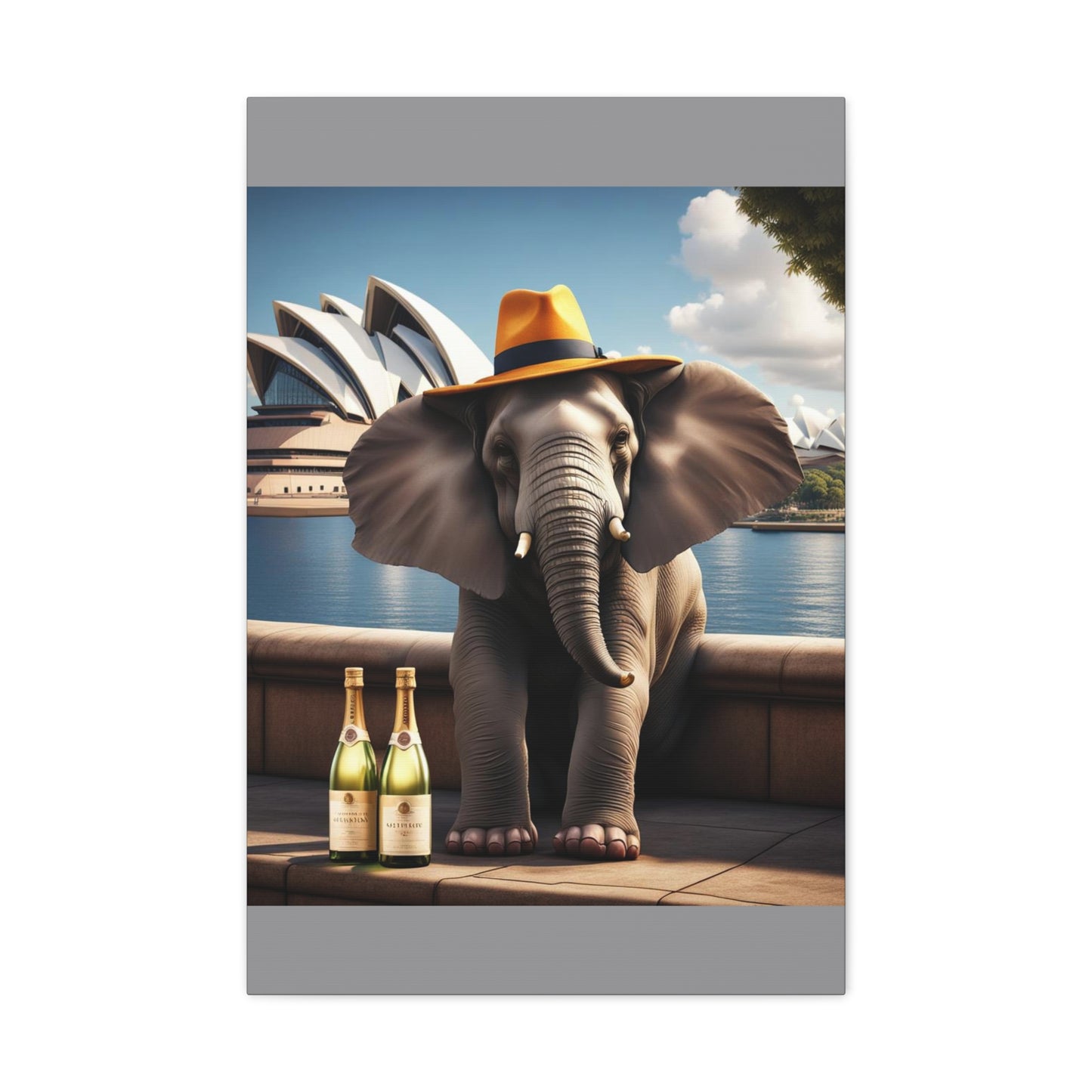 Canvas Gallery Wrap - The Havana Elephant - The Sydney Socialite