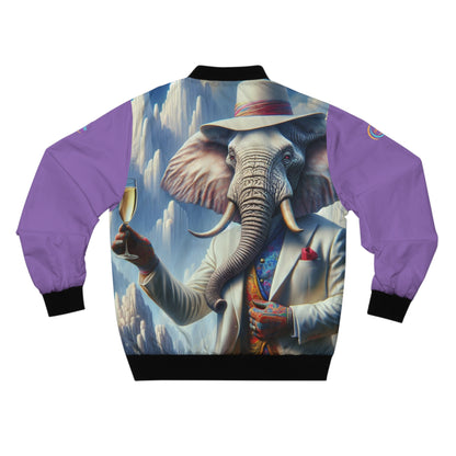 Men's Bomber Jacket - Havana Elephant Style