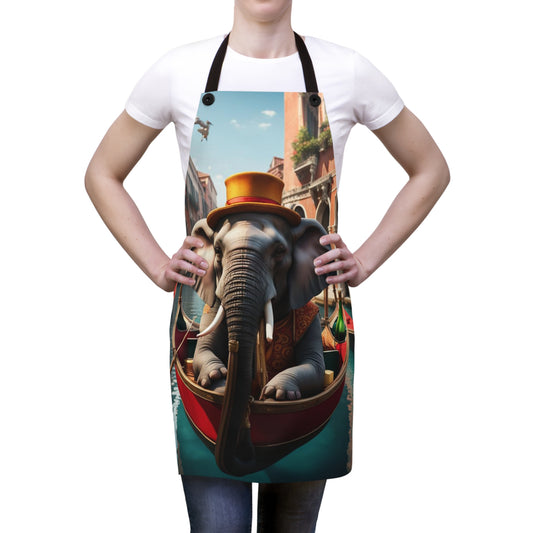 Havana Elephant in Venice - Apron (AOP)