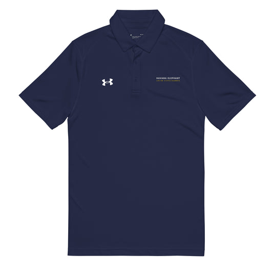 Premium Under Armour® men's polo -  Havana Elephant