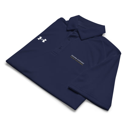 Premium Under Armour® men's polo -  Havana Elephant