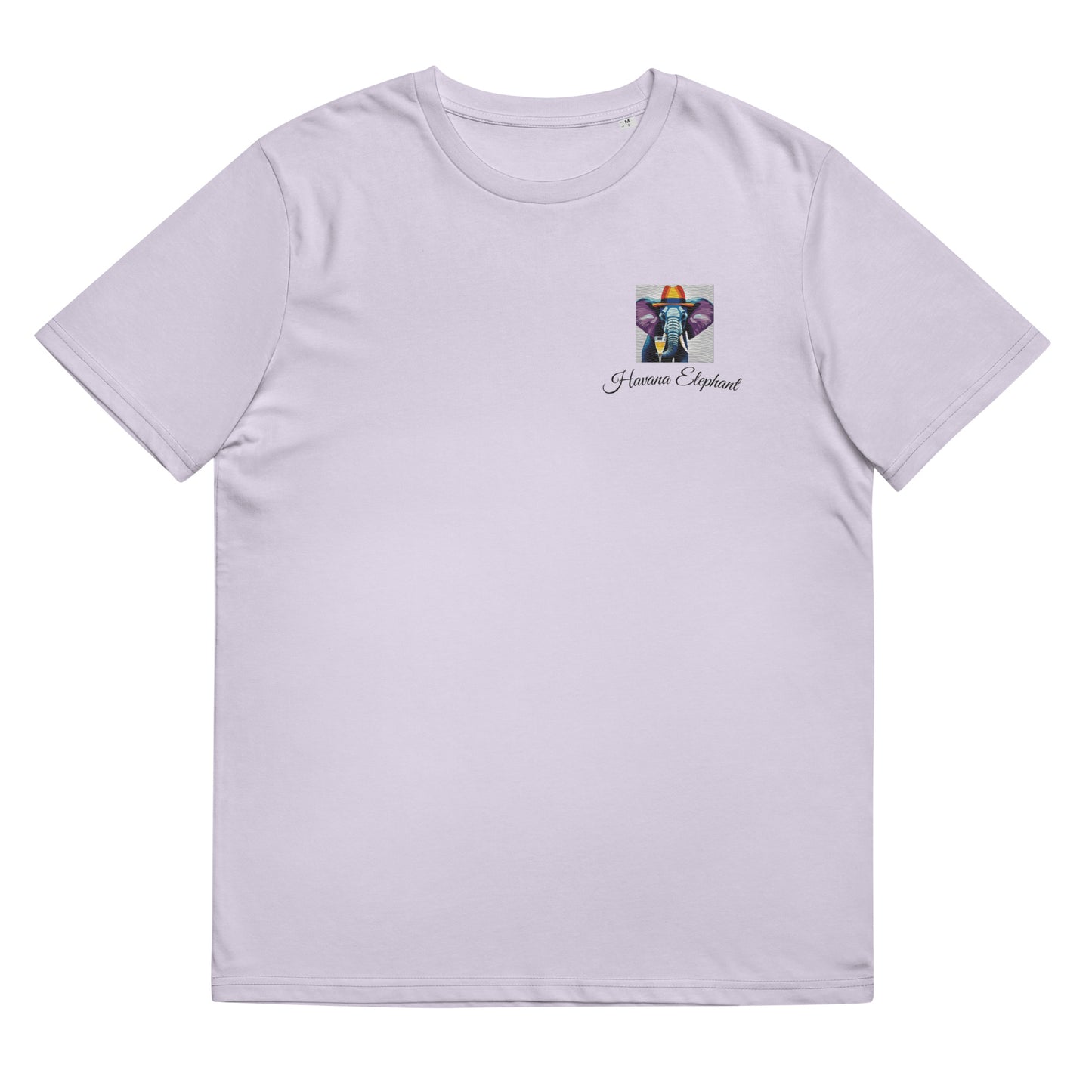 A Cotton organic t-shirt Unisex -Havana Elephant Branded